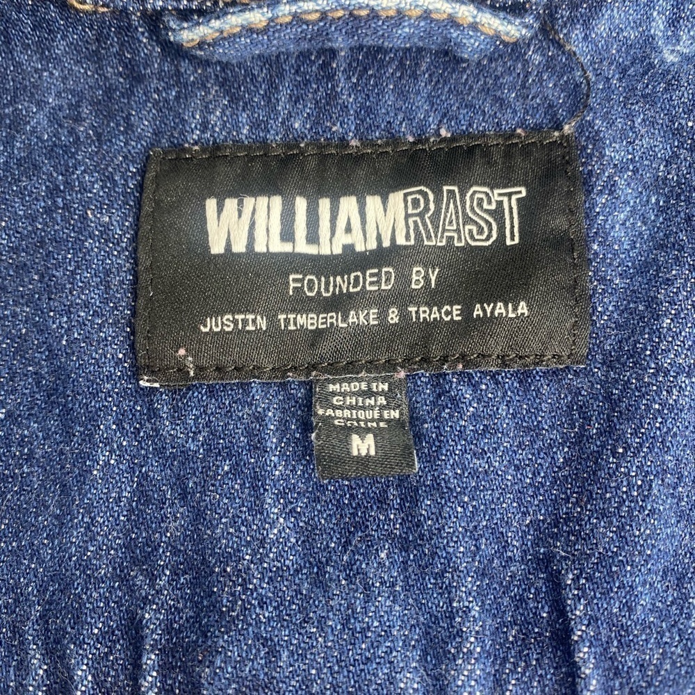 William Rast Founded by Justin Timberlake and Trace Ayala Denim Patches Jacket - Picture 11 of 12